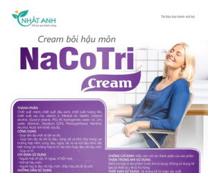Kem bôi hậu môn NaCoTri Cream