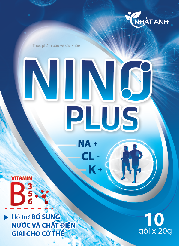 Nino Plus bổ sung nước và chất điện giải
